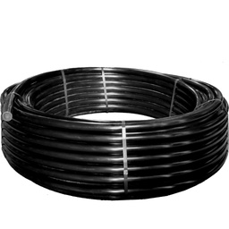 [150-110-041510] Black PE tubing 1" IPEX Irrigation 2000 100PSI (ID 1.05") (300')