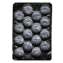 [170-140-011005] Alvéoles #16 noires 30g 6,8kg/15lbs (425g/15,3oz) 500/boîte