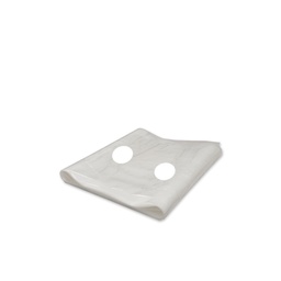 [140-110-03240M-095P-T] Polyethylene tube 12" Ø (19" flat) 12 UV 4mil *pre-cut* 95' + holes