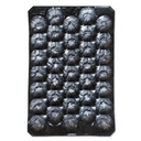 [170-140-011820] Fruit trays #37 black 30g (tomatoes 270g/9.5oz) (500/cs)