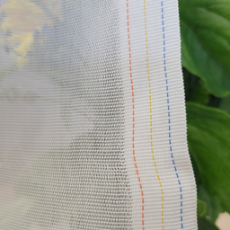 Insect net white HDPE 50 mesh (0.28 x 0.78mm) 140g with optical additives - width: 5m(16.4’)