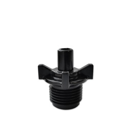 [150-130-024200] Dan butterfly adapter 3/8" MPT base x male - sold by unit 