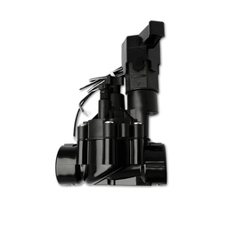 [150-150-081700] Valve électrique 24Vac 1" FPT noire (droite) régul. débit 100DVF Rain Bird