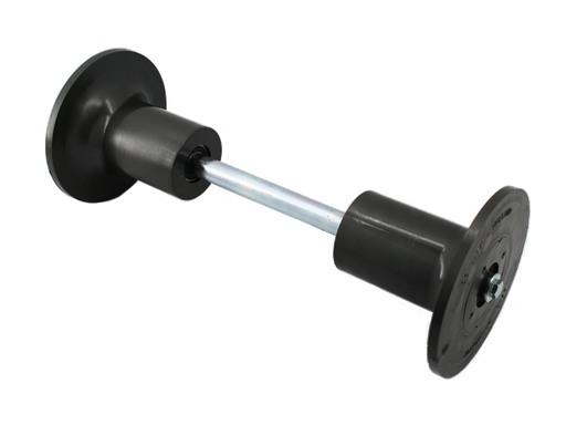 [160-160-021800] P. Berg Eje trasero / bridas de nylon 195mm CTC 42,5cm tubo 51mm