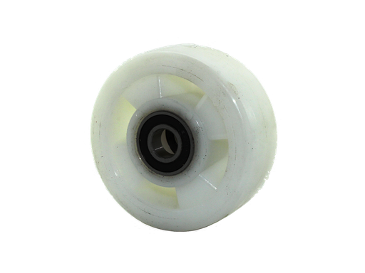 [160-160-022480-S] Berg P. Lifting wheel nylon 100x40mm + axle round 15mm *stock Canada*