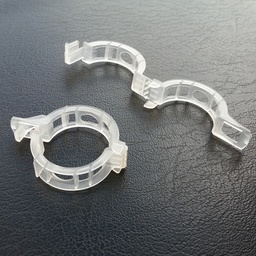 [170-110-031000] Clips para tomate 23mm transparente (11 000/caja)