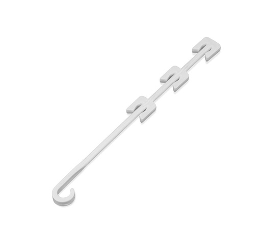 [170-110-031700] Plant J hook cluster support (7,000/box)