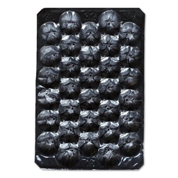 [170-140-011700] Fruit trays #32 black 30g (tomatoes 210g/7.4oz) (700/cs)