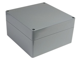 [180-110-051100] PVC casing 6.3" x 6.3" x 3.52" grey (electric without plate)