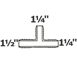 [190-110-001815] T reductor gris 1 1/2 ins x 1 1/4 ins x 1 1/4 ins