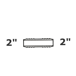 [190-110-004215] Acoplamiento gris 2 ins x 2 ins