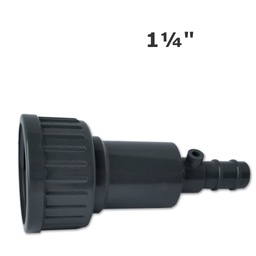 [190-110-042100] Gray discharge valve 1 1/4" FPT with seal for 32mm