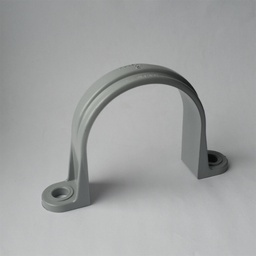 [190-110-071700] Grey PVC pipe strap 2"