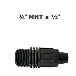 [190-110-082300] Perma-Loc adaptateur 3/4" MHT (boyau) x 1/2" à attache rapide Irritec