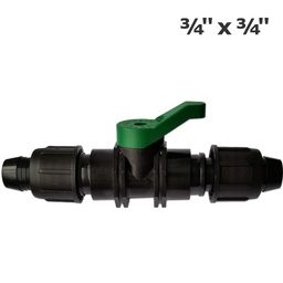 [190-110-083200] Perma-Loc valve 3/4" à attache rapide Irritec