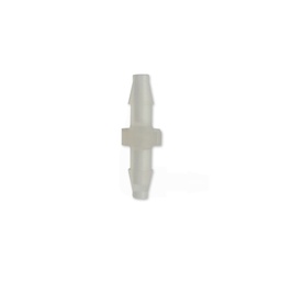 [190-110-901700] Connector barb x barb transparent for 4/7mm tube