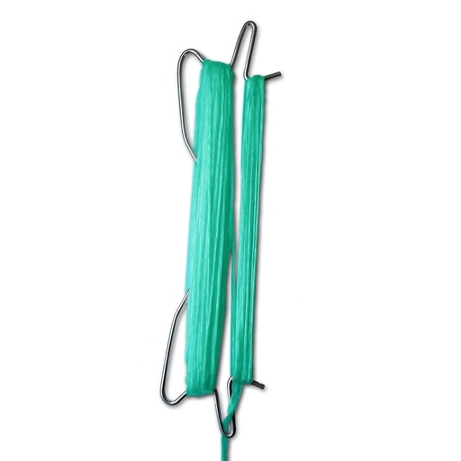 Crochet Vert Dbl 220mm Std 1200 m/kg pré-enr.  traité UV