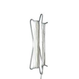 Prewound white hooks Dbl 180 mm Std 1200m/kg