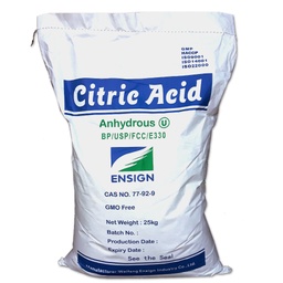[100-110-011320] Anydrous citric acid ENSIGN