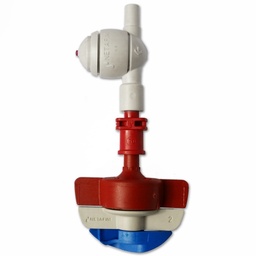 [150-130-031400-25] SpinNet SD R-R-BL 18.0 gph low trajectory sprinkler with check valve (25/pk)